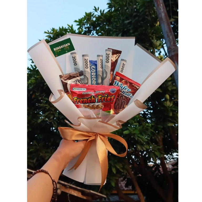 

Buket snack murah paket 28ribu