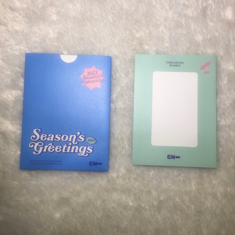 PHOTO FRAME SEASON GREETINGS ENHYPEN 2023