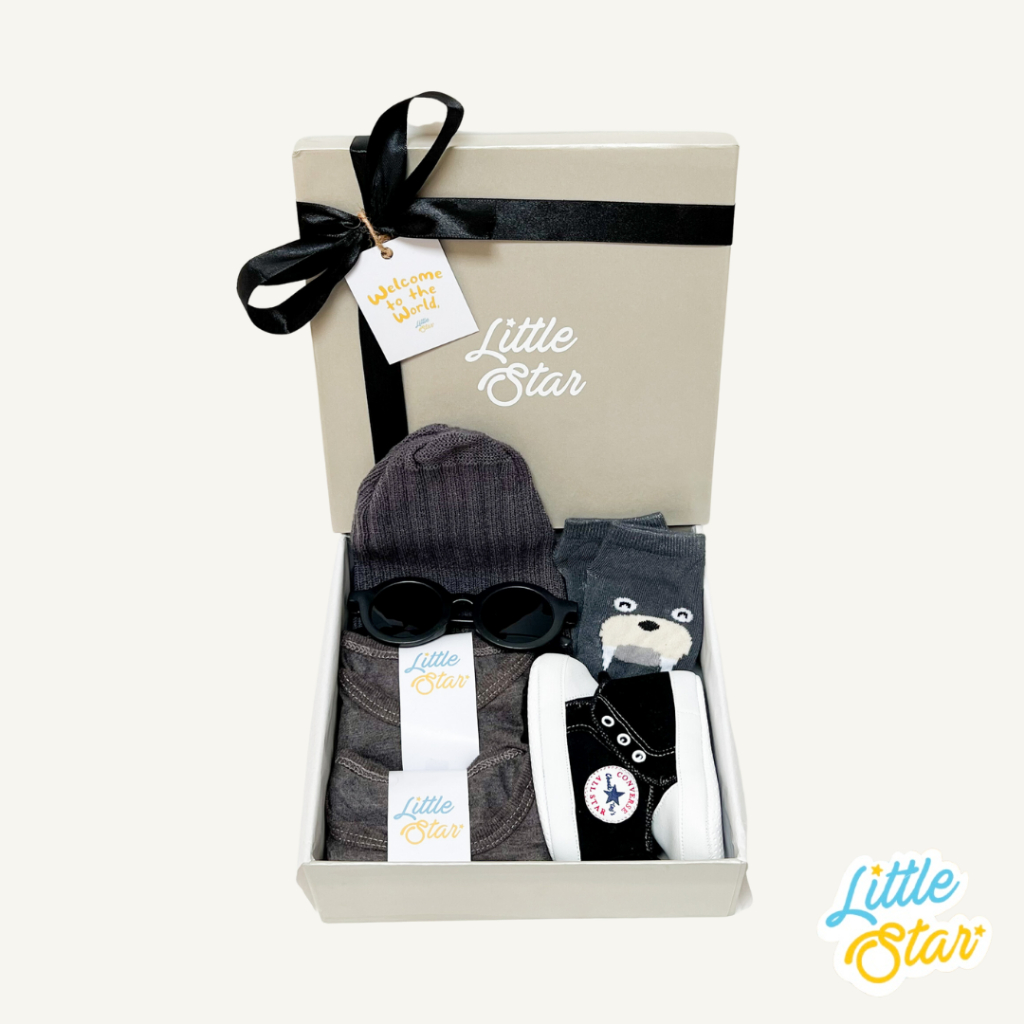 Little Star Duo Premium Hampers Bayi Newborn Baby Gift Set Kado Lahiran