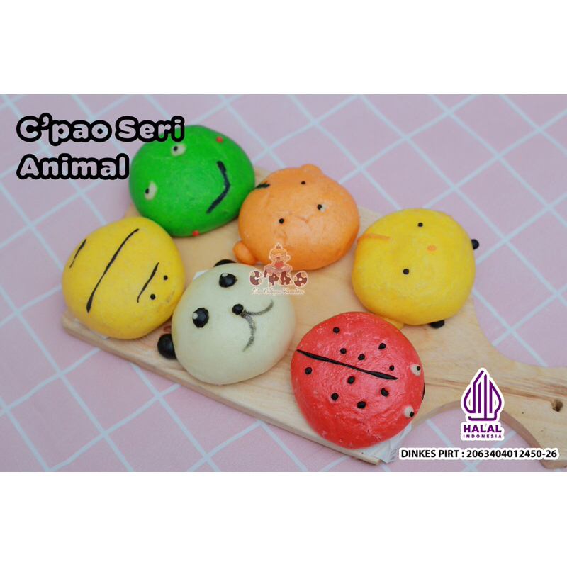 

C'pao Frozen Bulat Isi 6 Tema Animal