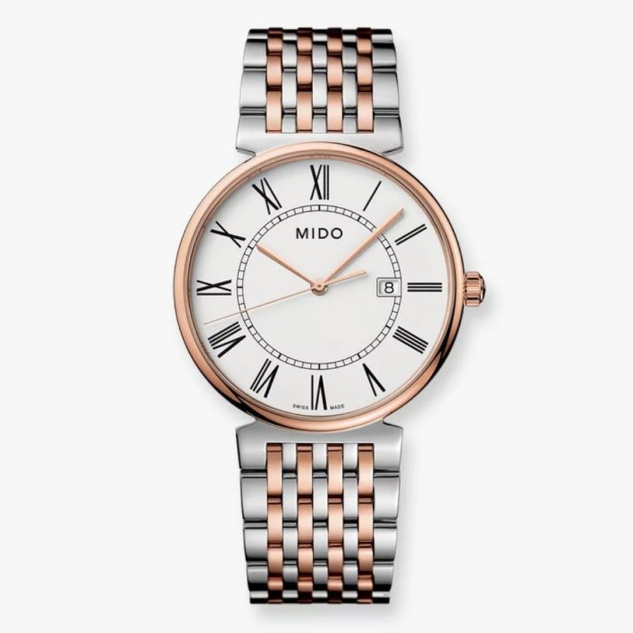 MIDO M033.410.22.013.00 DORADA-Jam Tangan Pria Analog Original-Garansi Resmi