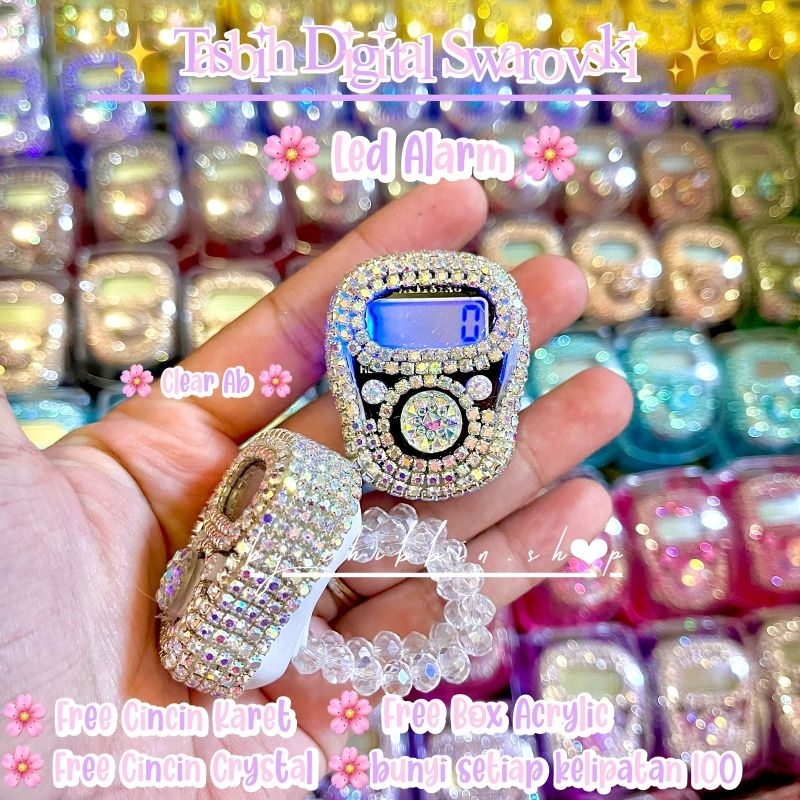 Tasbih Digital Led Alarm / Tasbih Cantik