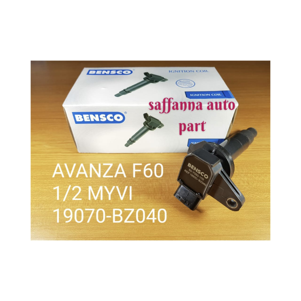 COIL IGNITION COIL TOYOTA AVANZA 1.5 VVTI F60 BENSCO OEM