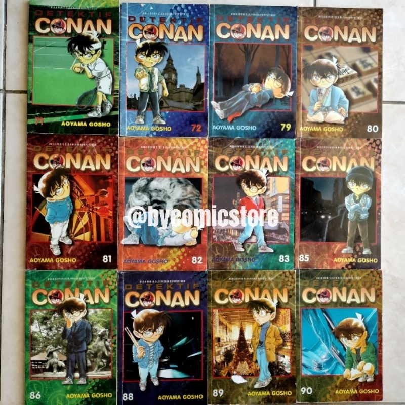 Komik Detektif Conan 11/18/26/35/42/43/50/52/58/63/64/67/68/85/96