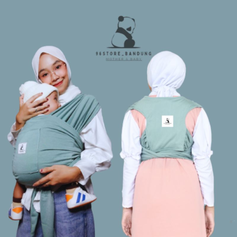 Gendongan Bayi Depan 3in1 + Sash Belt M Shape 96Store_Bandung Original