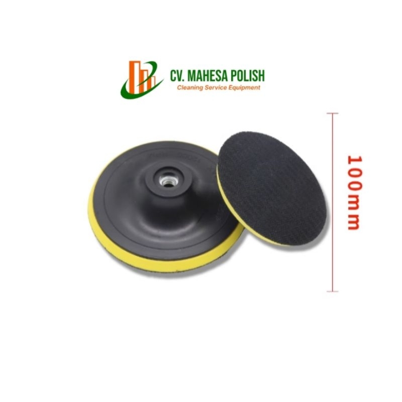 tatakan gerinda 4 inch pad velcro mesin gerinda tangan