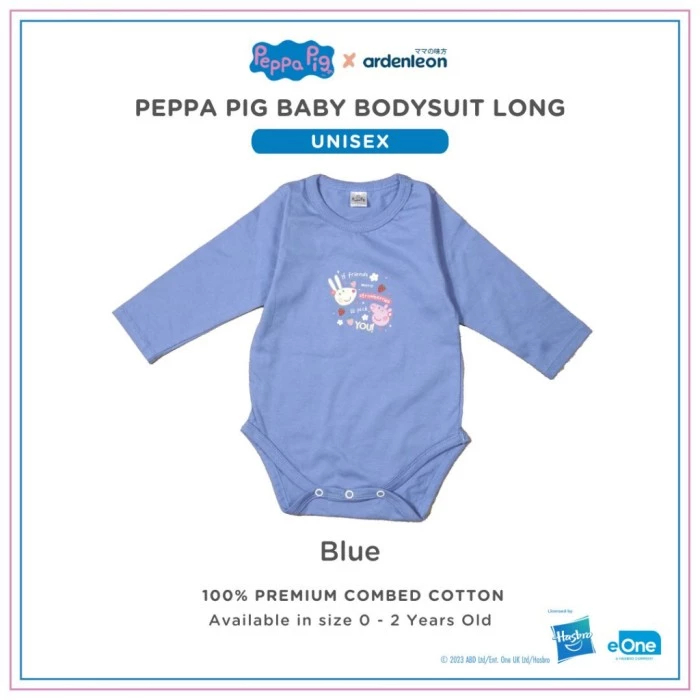 Ardenleon Peppa Pig Jumper Bodysuit Long - Jumper Bayi