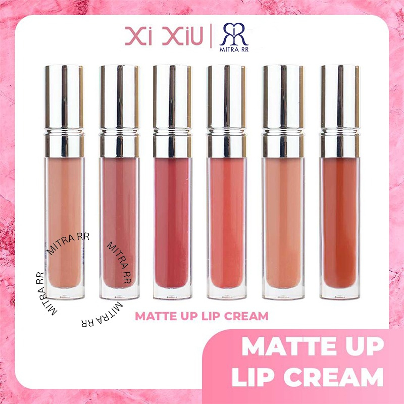 Xi Xiu Matte Up Lip Cream | Lipcream Pigmented Long Lasting With Vitamin E