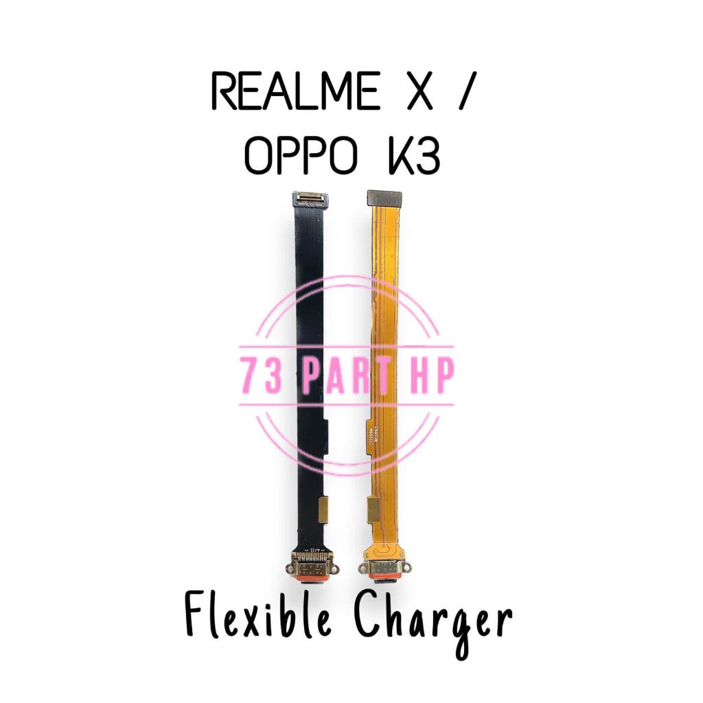 Flexible Charger Handphone Realme X/Oppo K3 - Flexibel Fleksibel Fleksible Casan