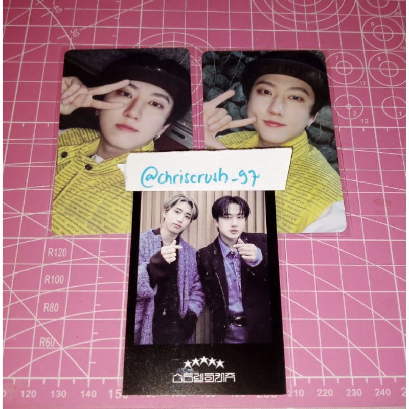 (Baca Deskripsi) LD LUCKY DRAW PVC SWKR 5-STAR Round1  CHANGBIN STRAY KIDS OFFICIAL