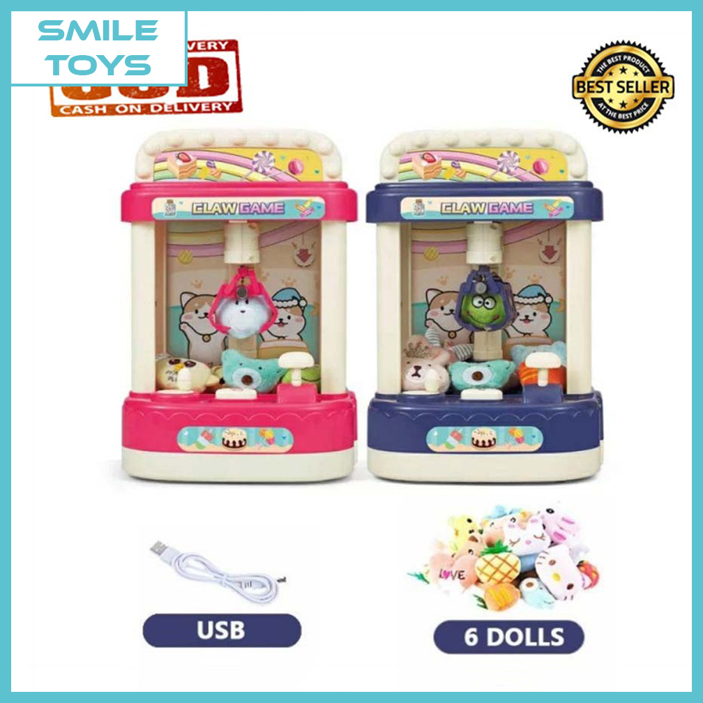 SM - MAINAN ANAK MESIN CAPIT BONEKA / MESIN TANGKAP BONEKA / MESIN CAPIT BONEKA JOY CLAW MACHINE
