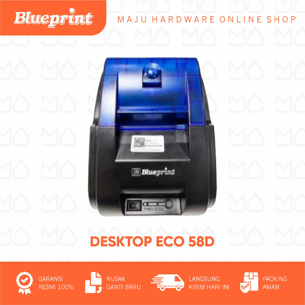 PRINTER BLUEPRINT ECO THERMAL PRINTER DESKTOP ECO58D