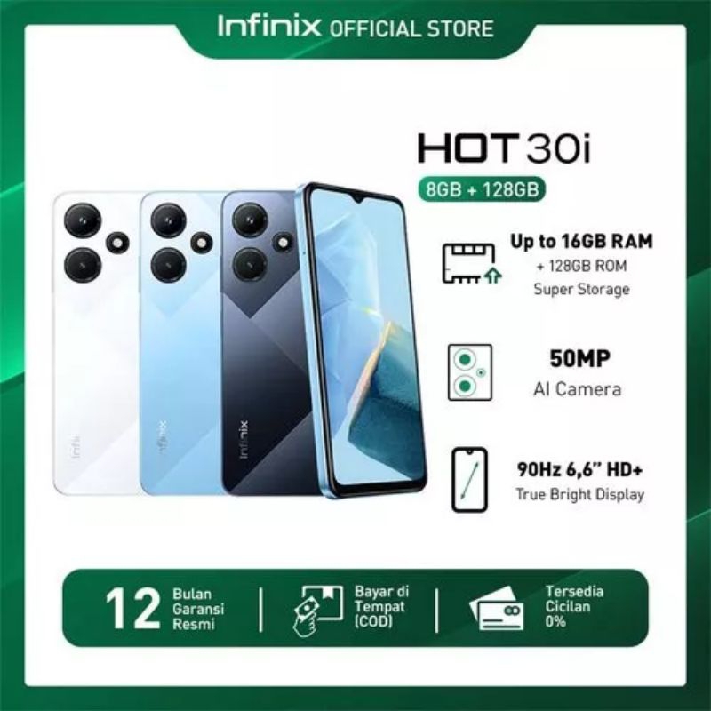 Infinix Hot 30i Ram 8/128 GB