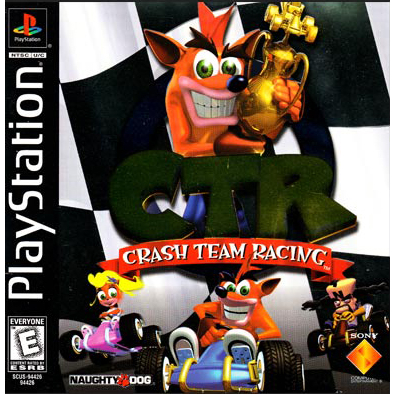 Kaset Cd Game Ps1 CTR - Crash Team Racing