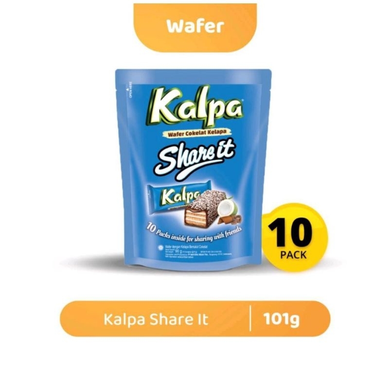 

Kalpa Wafer Cokelat Kelapa @90Gram isi 10pck