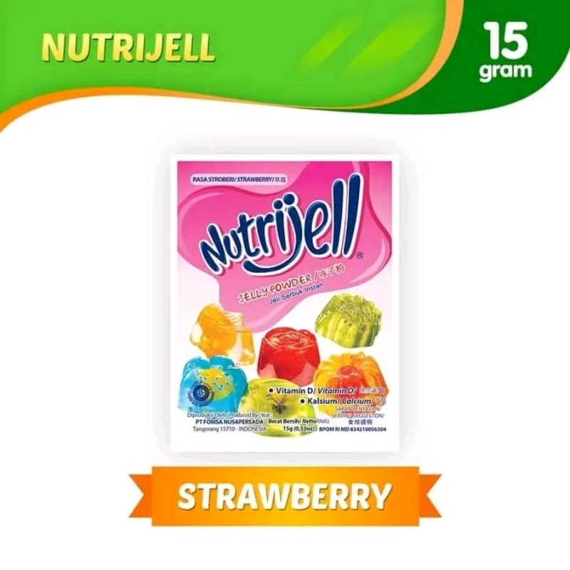 

Nutrijel reguler strawberry