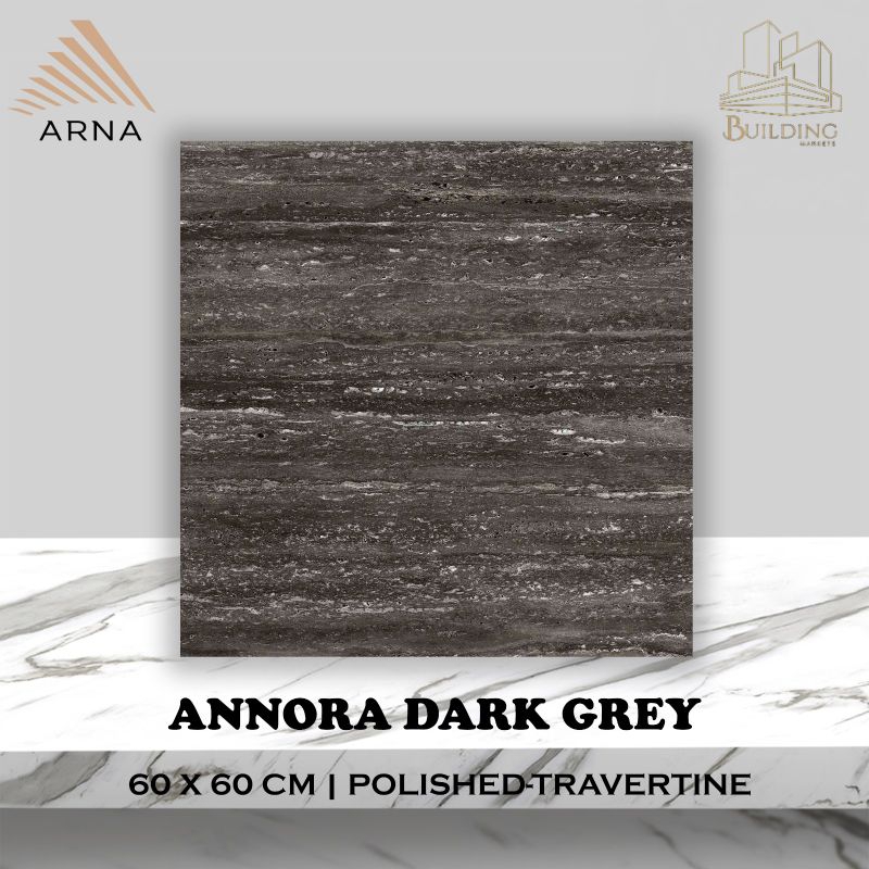 Granite Lantai 60×60 ANNORA DARK GREY/GLOSSY/ARNA/SERIES