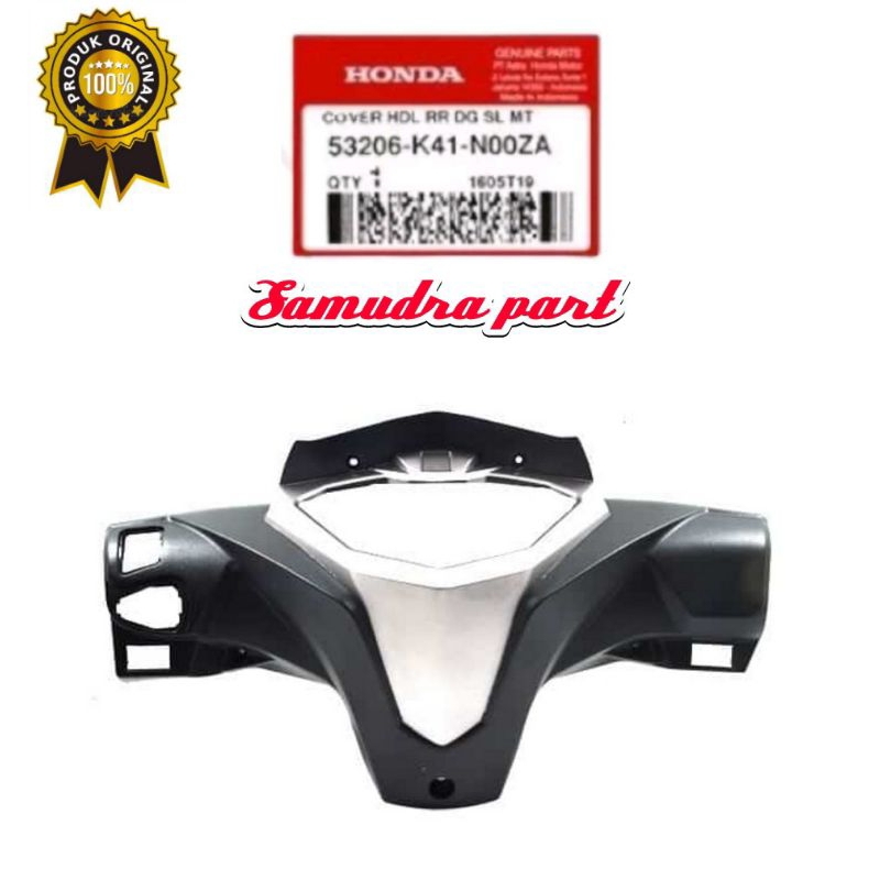 Cover batok totok belakang SUPRA 125 Fi Cover Speedometer Supra Fi original 53206K41N00ZA