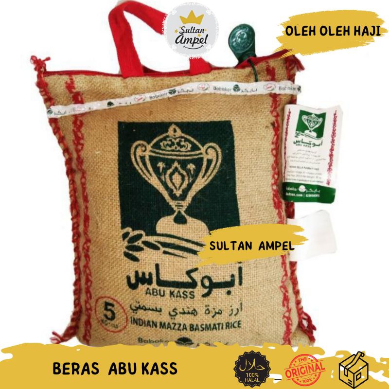 

Beras Basmati ABU KASS 5 KG | Untuk Nasi Mandi Kabsa Bukhori Kebuli Briyani