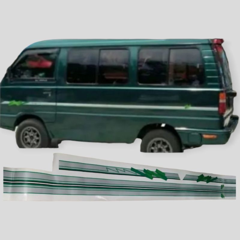 Striping sticker mobil carry 1.0 zebra new performance minibus lis body mobil CARRY zebra tahan pern