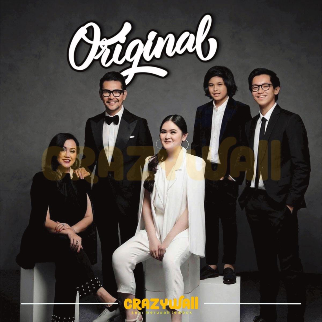 Hiasan dinding lettering “ORIGINALLY “ wall decor aesthetic kamar cewek kamar cowok