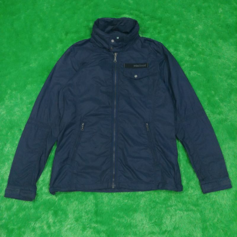 Jaket runing outdoor Marmot size S - Navy (JO-06)