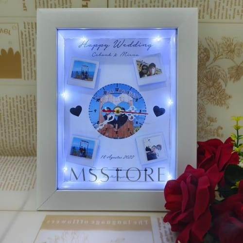 kado ulang tahun cewek - kado anniversary - pernikahan - wisuda - hadiah cowok frame 3D
