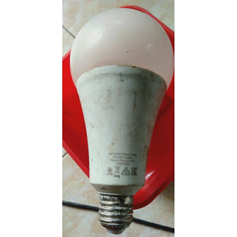 Led philips off(mati) bulb 19watt