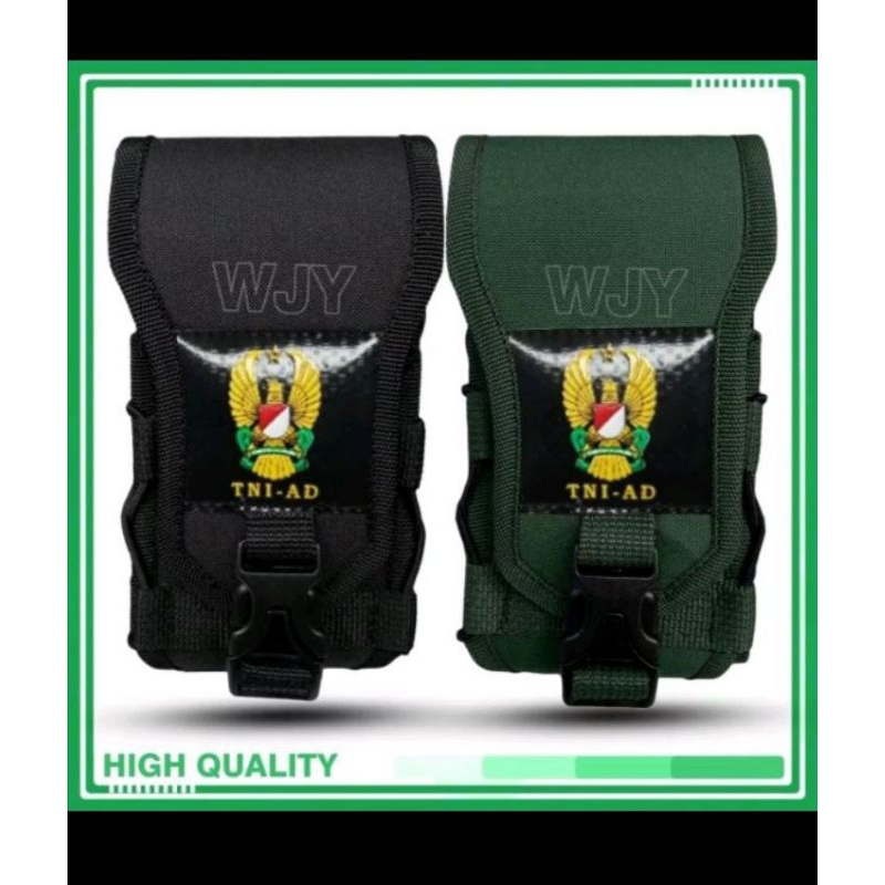 Sarung Hp Pinggang Logo TNI AD