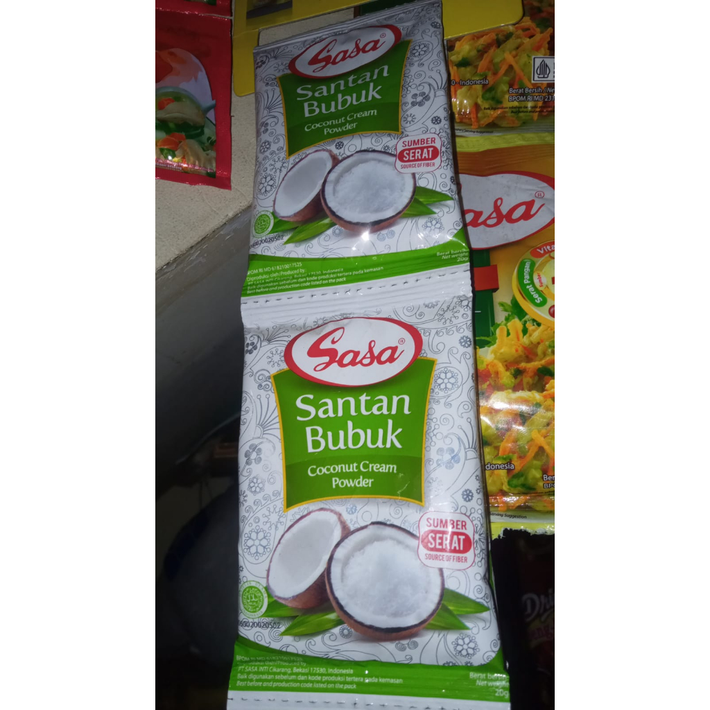 

Sasa Santan Bubuk 20g