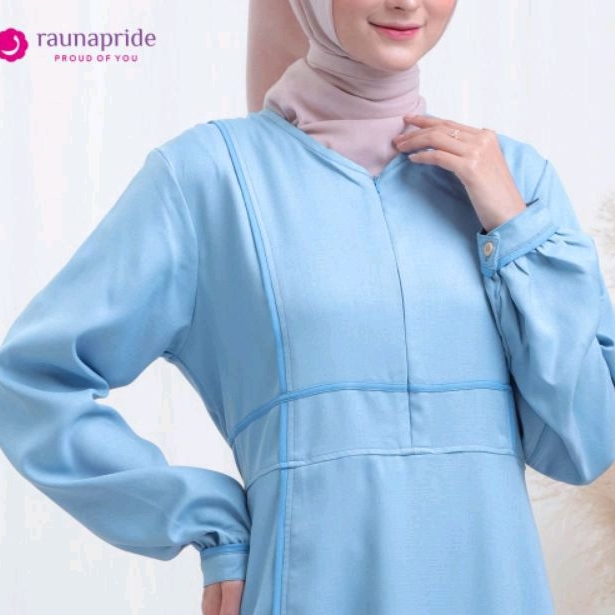 Gamis Rauna ori syar'i syari model yang sangat cocok untuk keluarga 2023, warna sangat menarik, favo