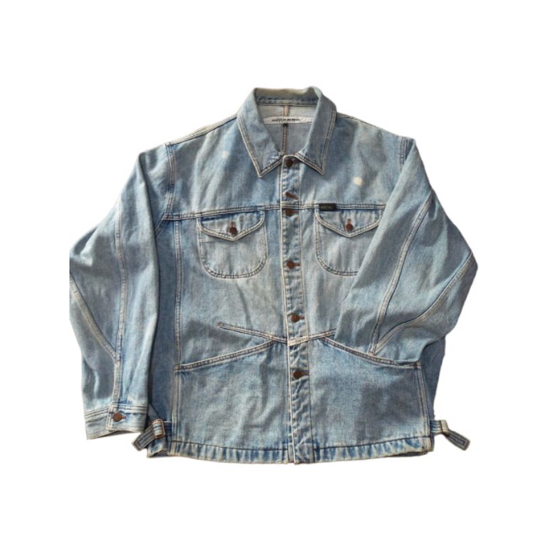 JAKET LEVIS MARITHE FRANCOIS GIRBAUD JAKET DENIM BAHAN ENAK