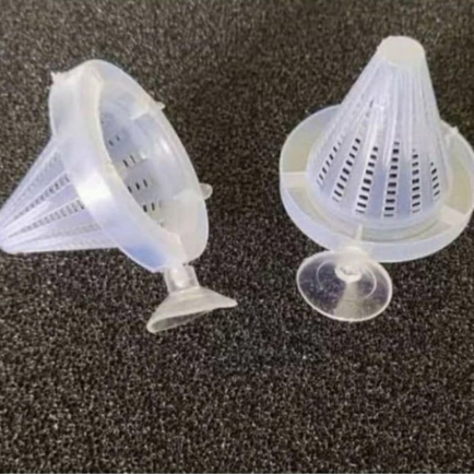 Wadah Tempat Casut Cacing Sutra Sutera Cone Cup Ukuran Kecil Mini