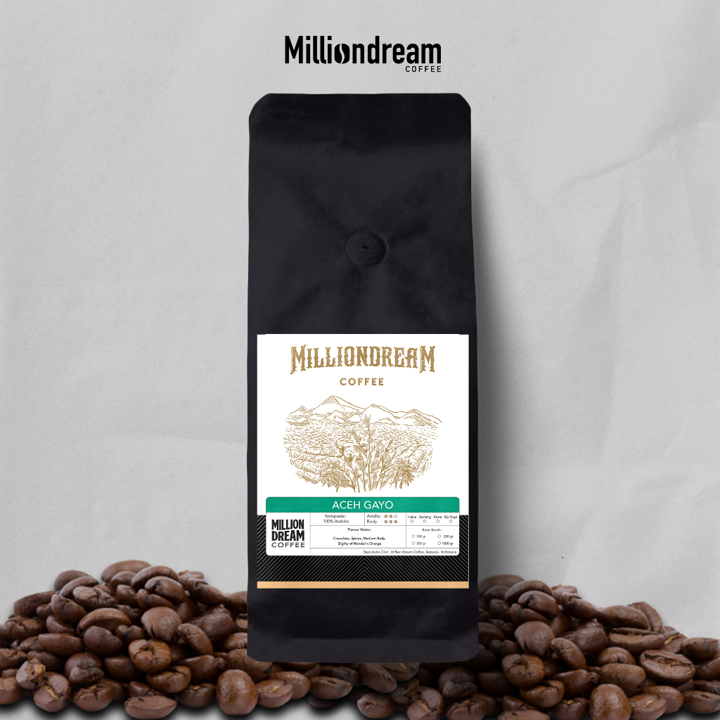 

Kopi Arabika Aceh Gayo 500 gram