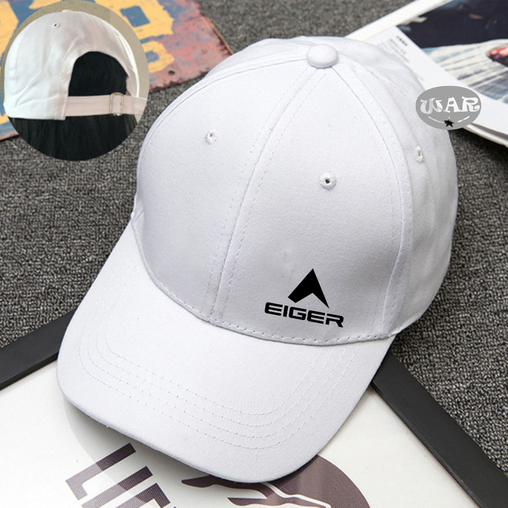 Topi Baseball Eiger Little Black Premium / Topi baseball hat pria distro polos original 100% casual 