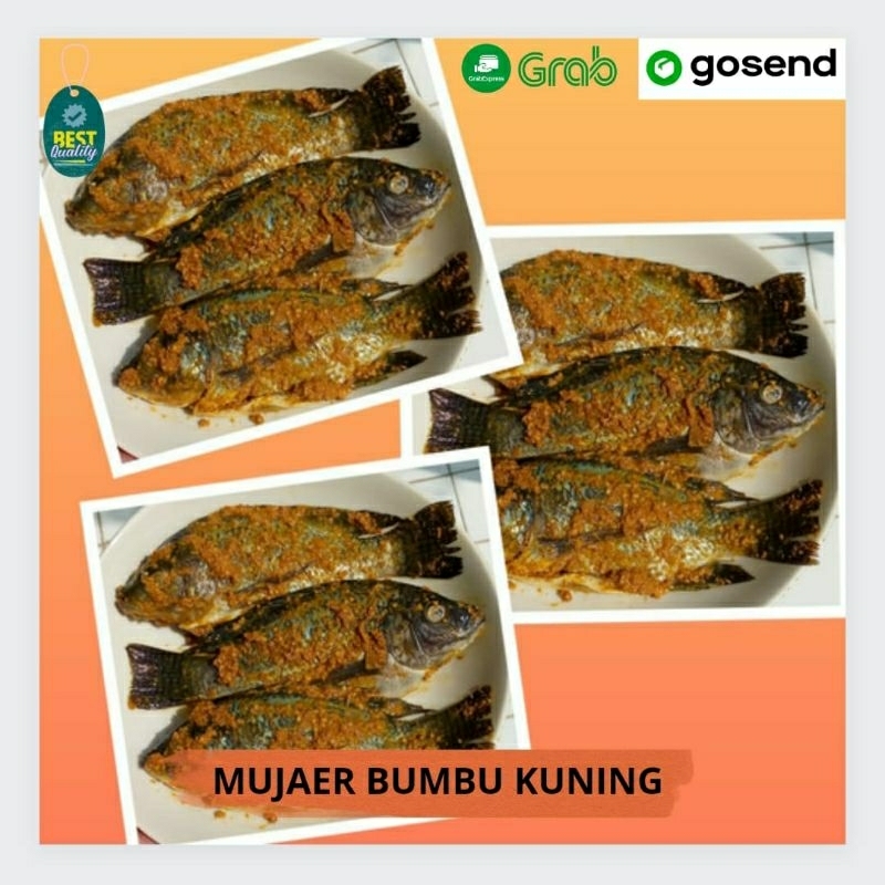 

Ikan Mujaer Bumbu Kuning - 500gr