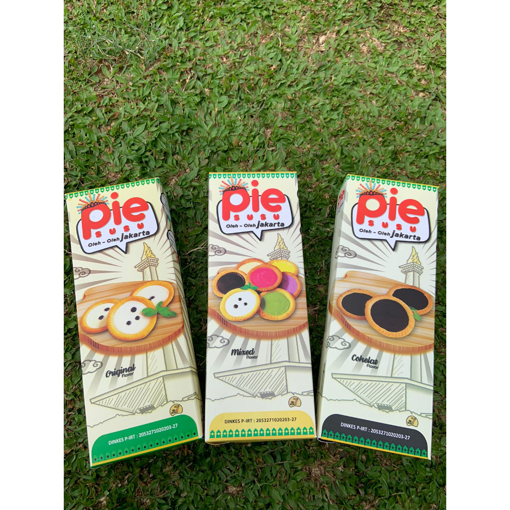 

PIE SUSU OLEH OLEH JAKARTA ISI 7 PCS