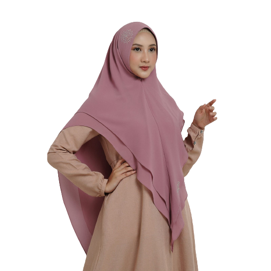 Jilbab Polos Instan Ceruti lozy
