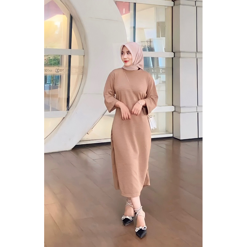 DRES KAOS KNIT/TUNIK KAOS