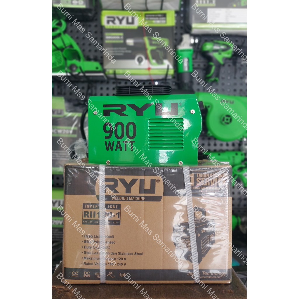 RYU INVERTER RII 120-1 900W / MESIN LAS RYU RII120-1 900W