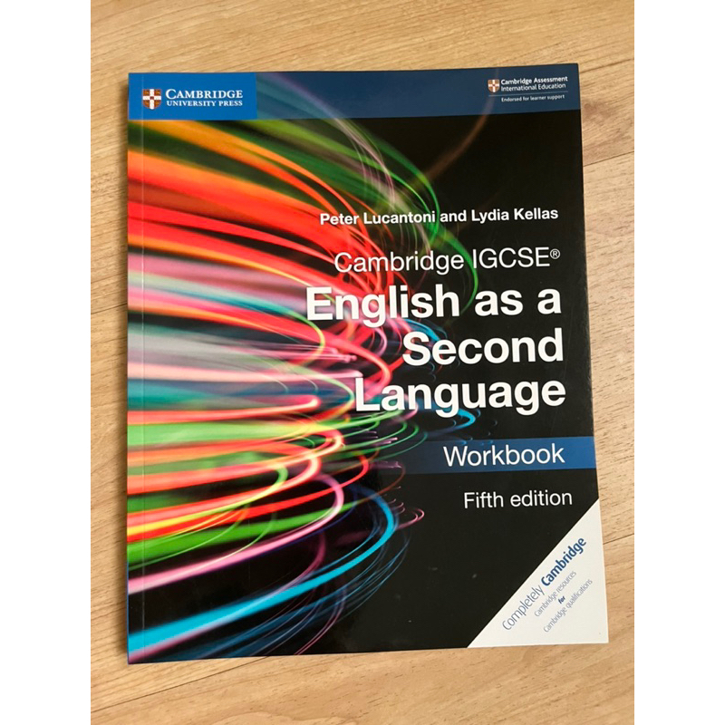 

CAMBRIDGE IGCSE ENGLISH AS A SECOND LANGUAGE WORKBOOK FIFTH EDITION ISBN 978-1-108-46597-7