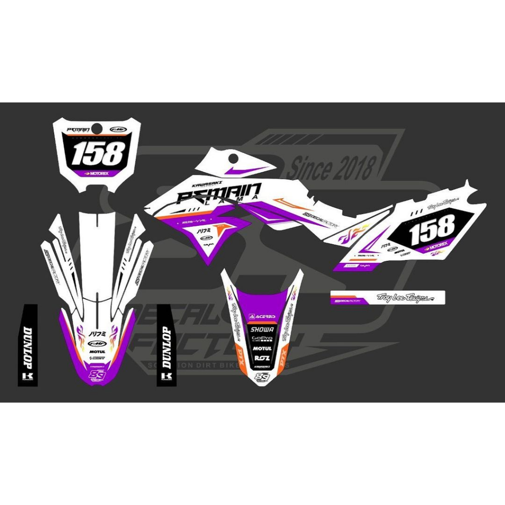 decal dtracker 150 full body supermoto /decal dtracker 150 full body