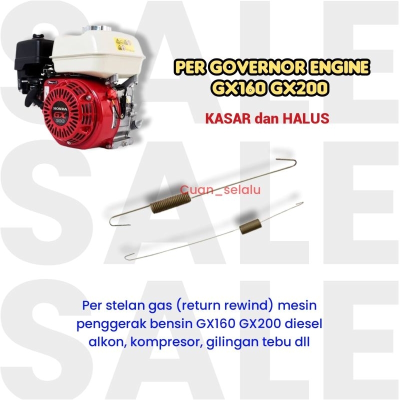 Per governor (per gas) engine GX160 GX200 - per stelan gas diesel penggerak bensin disel alkon sedot