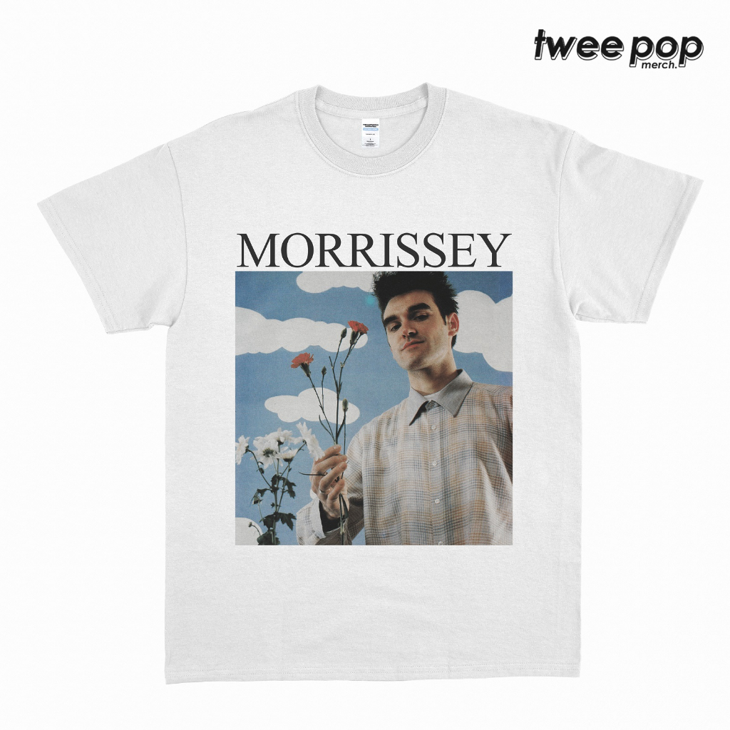 Original KAOS BAND MORRISSEY - FLOWER Unisex Tee