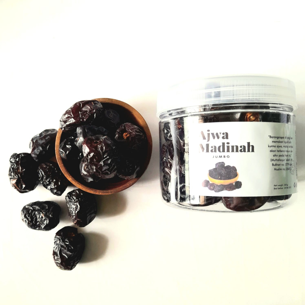 

Kurma Ajwa Jumbo Al Madinah Kurma Nabi 250gr
