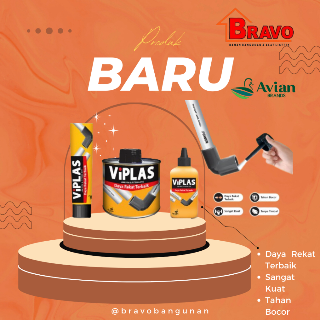 VIPLAS LEM PIPA & FITTING PVC