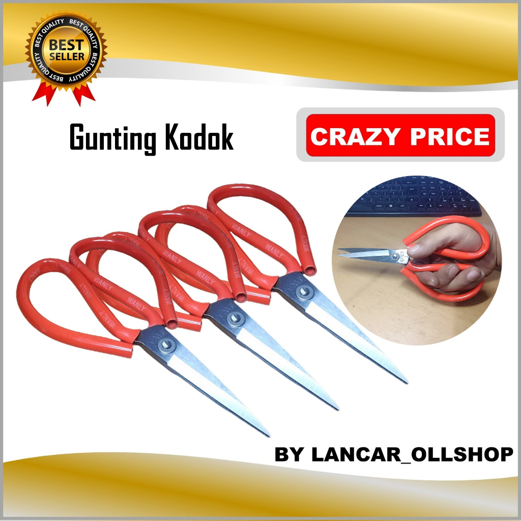 

Gunting kodok 8"/ Gunting kain / Gunting Karton / Gunting serbaguna