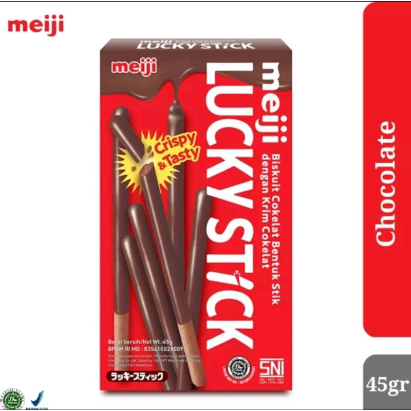 

Meiji Lucky Stick Chocolate 45gr