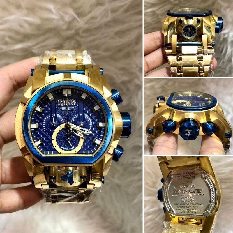 JAM TANGAN BIG MAN INVICTA BOLT ZEUS  | INVICTA BOLD ORI BM