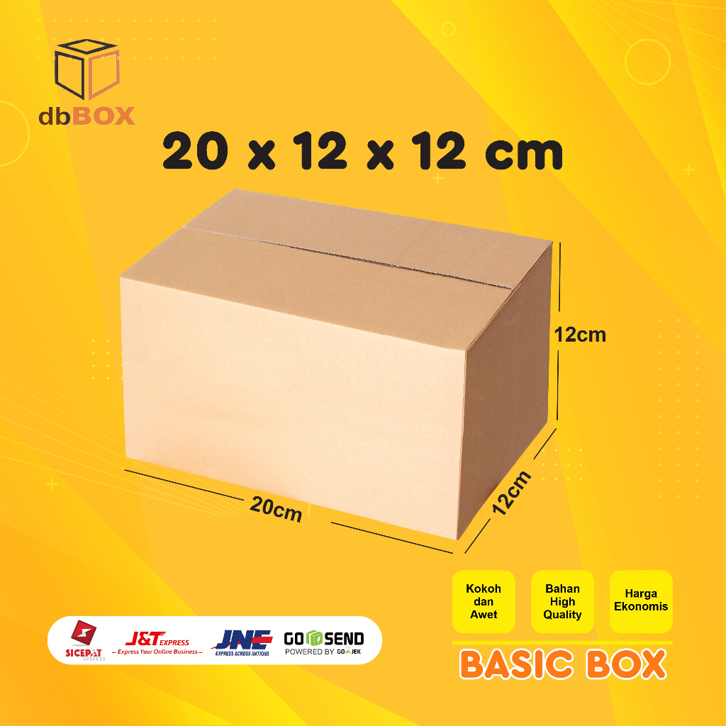 

BOX KARDUS 20x12x12 cm DUS PACKING BOX BOX